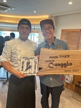 荒尾の観光スポット特集で『ももち浜ストア』の取材を受けました