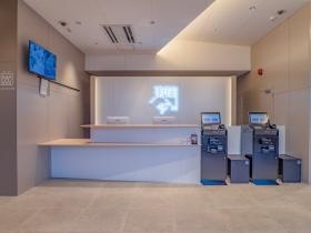 ホテルのフロント