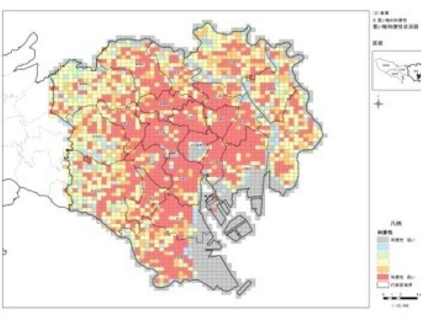 GIS(地理情報システム)を用いた解析事例