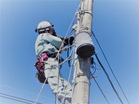 電気工事と管工事がメインの仕事です