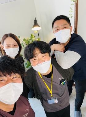 創業当初のメンバー写真