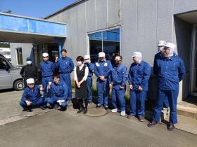 全員、長岡在住の社員です。 転勤の心配はありません。