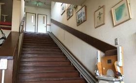 「あさひテレサホーム」 階段
