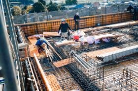 安全は働きやすさの基：中尾建設の現場