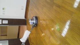 清掃作業実施中