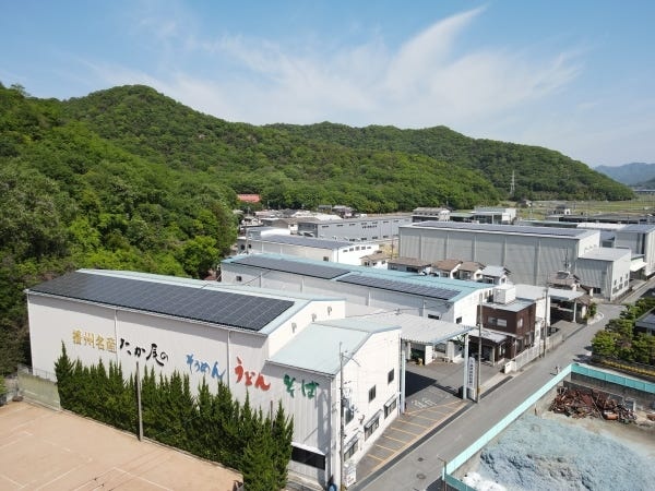 会社全景画像です。1つのエリアに3工場があります。