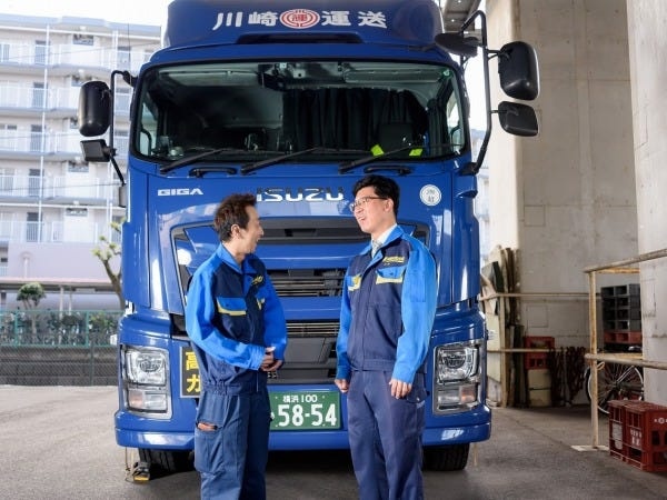 ドライバーさんとのコミュニケーションも大事な仕事です。