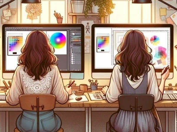 少数精鋭のデザイナーの先輩から教わることが多く、短期間でのスキルアップに最適です