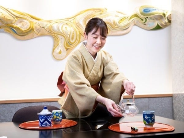 落ち着いたおもてなし