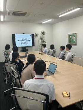 階級別研修の様子