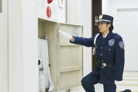 施設警備での設備確認業務です。異常の有無を確認します！