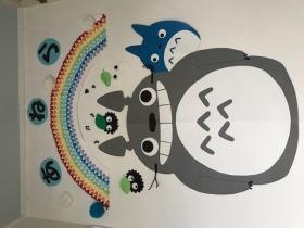 トトロがお出迎え