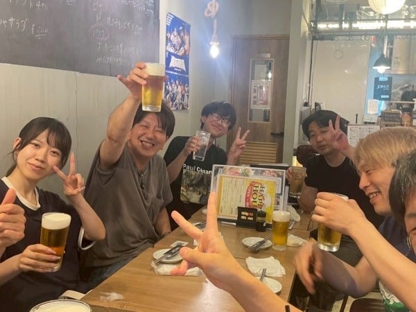 懇親会～♪