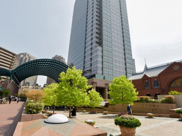 職場は恵比寿ガーデンプレイスタワー34階！