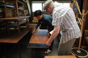 デンマークにて家具の買付け風景 様々な街をめぐります