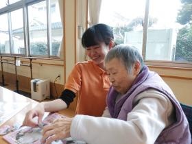 笑顔あふれる施設です。