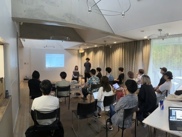 合宿の様子です。