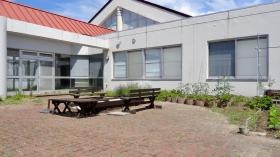 プライムそうべつ 中庭