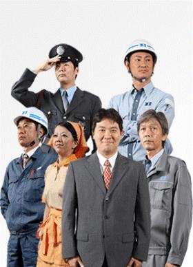 ６つのコア事業 設備、清掃、警備、サービス、建設、マンション