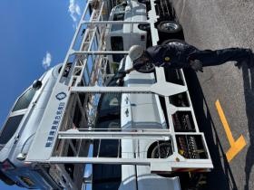 積載作業時の指差呼称。