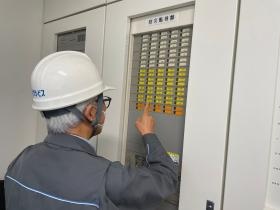 受信機確認作業