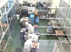 ハンバーグ成形室