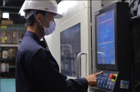 技師の仕事の様子です