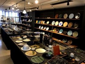 ２階ショールームです。オリジナル商品を陳列しています。