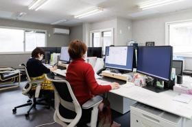 ２階 事務所風景