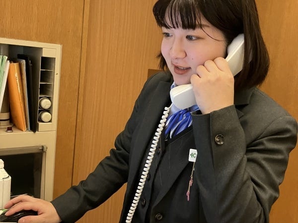 「ゴルフ場の顔」であるフロントスタッフはお客様から高く評価されています。