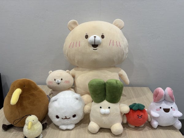 たくさんのキャラクターコンテンツを扱っています！