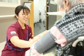 自分の処置で、お客様を元気にできる事に喜びを感じます。