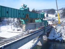 あずま橋撤去工事