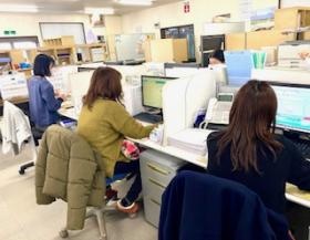 事務所内風景