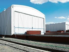 伸縮式テントハウス１（レンタル）