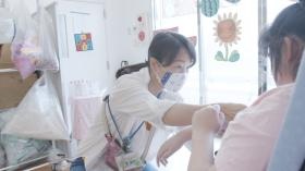 桶川にある生活介護施設での支援の様子