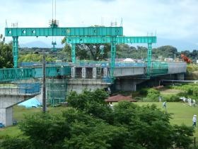 橋梁工事 施工写真