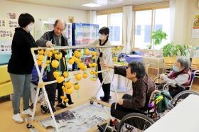 万葉苑・干し柿作り