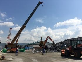 運輸機工課による晴海埠頭作業０１