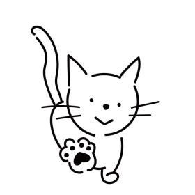 ねこのて訪問看護ステーション（事業所ロゴ）