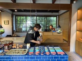 倉敷美観地区の店舗内