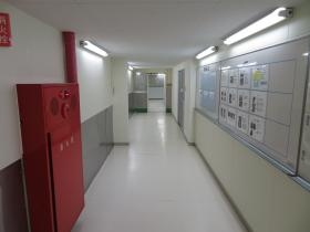 工場内通路です。