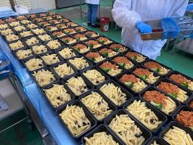 パスタランチ製造