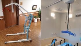 腰痛防止のための、ノーリフトケアに努めています