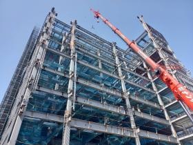 芝浦建設本社の建設を請け負いました。