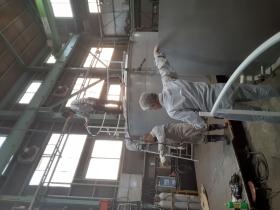 タンクを製作中