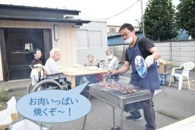 バーベキューの様子