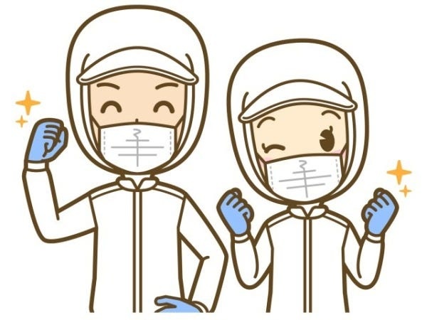 工場内後片付け清掃スタッフ（扶養内勤務可）