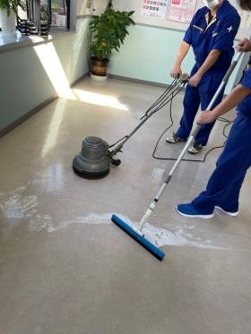 床清掃