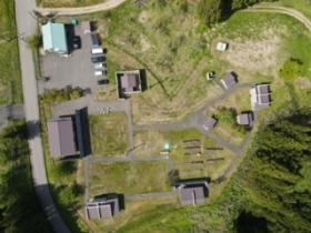 （有）安藤煙火店煙火工場上空より